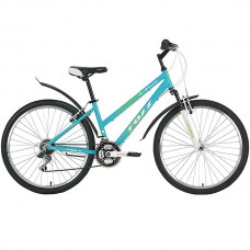 Велосипед FOXX 26 BIANKA зеленый, алюминий, размер 15