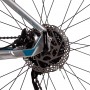 Велосипед STINGER 27.5" RELOAD STD серебристый, алюминий, размер 16"