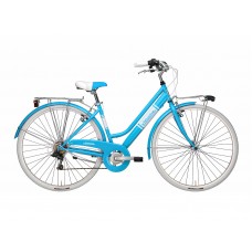 Велосипед Adriatica PANAREA Lady 28, рама сталь, 6 ск., голубой