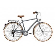 Велосипед Adriatica SITY RETRO Man 28", рама 55 см матовый серый