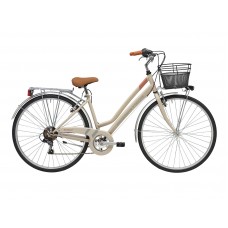 Комфортный велосипед Adriatica Trend Lady, бежевый, 6 скоростей, размер рамы: 450мм (18)