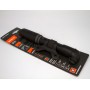 Насос ручной мини SKS Rookie XL black, пластик, максимальное давление: 5 bar, под ниппель: av (schrader), sv (presta), dv(dunlop), вес: 120 гр.