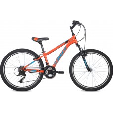 Велосипед FOXX 24 ATLANTIC оранжевый, алюминий, размер 12