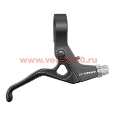 Ручка тормоза правая для V- brake черная, кованный алюминий, под 2 пальца, 82г