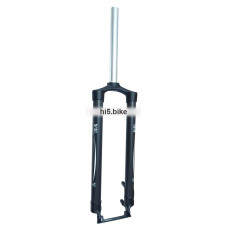 Вилка 29", шток 1-1/8 "  для ДТ, пружина+эластомер, ход 80мм, AL6061 корона, регулировка жёсткости пружины.