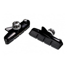 Колодки шоссейные картриджные чёрные, для Shimano. 55мм. Инд уп