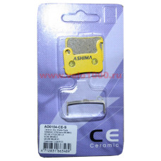 Колодки керамические с пруж. для тормозов  SHIMANO XTR (BR-M975/M966/M965); DEORE (BR-M535); SLX (BR-M665),Saint (BR-M800);  XT (BR-M776/M775/M765); LX (BR-M585); HONE.