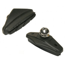 Колодки в боксе 25 пар, шоссeйные 50мм для "Shimano" 105SC/RSX, чёрные.
