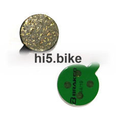 Колодки  для ZOOM DB250/350/450/550. E-BIKE компаунд, инд уп.