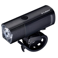 Фара 800 Lm, 5 режимов, USB зарядка, гибкий хомут на  руль, 100х32х32мм, инд уп