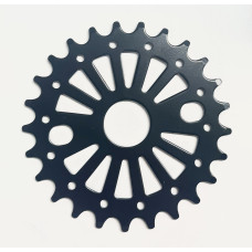 Передняя звезда 1/2"х1/8"х25Т, стальная черная