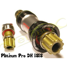 Каретка "Platinum Pro,DH ISIS", 73x122,5mm, полый шлицевой cr-mo вал, инд.уп.