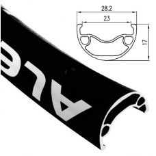 Обод двойной 27.5", 584х23мм, 36 отв, A/V, чёрный, для ДТ, TRS, 505г.