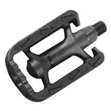 Педали пластиковые детские, 90х60х25мм, ось Ø1/2", чёрные