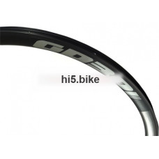 Обод двойной 700C, 622x21мм, 32отв. Высота 30мм, F/V, под диск, чёрный. Tubeless Ready, 460г.