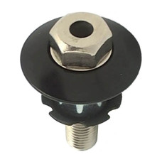 Якорь 1-1/8", алюм. + сталь, полый болт, цвет - черный.