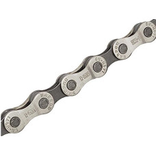 Цепь КМС ("Shimano LX"), 1/2x3/32", 114зв., 6-7-8 скоростей, серебр/серая, без уп.