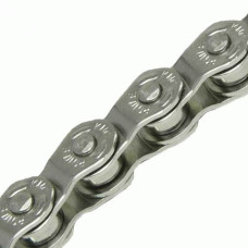 Цепь 1/2"x1/8", 100зв.,для ВМХ, звенья в виде черепицы, облегчённая, серебристая, инд уп