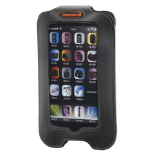 Чехол влагостойкий чёрный на руль для 3,5"-4,5" IPhone / Smatrphone/ GPS с мини-рулем для фары, компьютера.