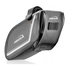 Сумка подседельная, 1л, легкосъемная,  водонепроницаемая, чёрная, 180х90х80мм, 136г.