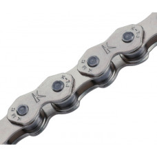 Цепь 1/2"x3/32", 112зв., серебристая, 1 скорость, с замком CL810, инд. уп