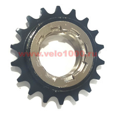 Трещотка 3/32"x18Т, резьба 1.375"-24T, Cr-Mo, 9 собачек/108 кликов, 8 шлицов, чёрн/никелиров. Без уп