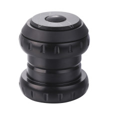 Рулевая 1-1/8" A-Head, черная, алюм 6061, пром подш G-Cr15. Инд уп
