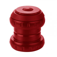 Рулевая 1-1/8" A-Head, красная, алюм 6061, пром подш G-Cr15. Инд уп
