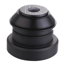 Рулевая для конического штыря 1.5"/1-1/8" и прямой рамы с внутр ø44мм, полуинтегрированная, промп G-Cr15, нижний конус ø39.8мм, чёрная.