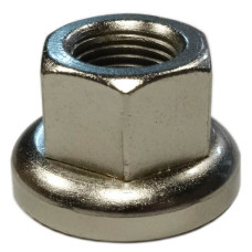 Гайка для передней втулки Fix Cr-Mo M9x1.0  хромированная