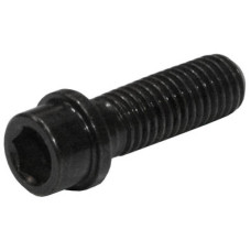Болт полый для ВМХ выноса, чёрный, M8x1.25x22mm, Cr-Mo, 10г.
