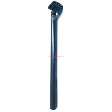 Штырь подседельный   31,8х400мм, 1 болт, чёрный, алюм