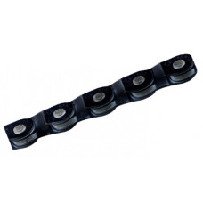 Цепь 1/2"x1/8", 100зв., звенья расположены в виде черепицы, чёрная, BOX.