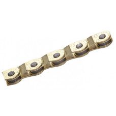 Цепь 1/2"x1/8", 100 зв, золотистая, звенья в виде черепицы, инд уп.