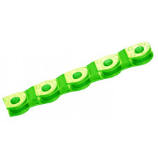 Цепь 1/2"x1/8", 100зв., звенья в виде черепицы, зелёная, инд уп