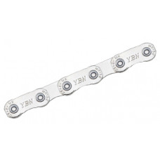 Цепь 1/2"х11/128",  13 скор, 126 зв, только для SRAM Flattop, с замком, серебристая, инд уп.