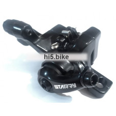Тормоз дисковый механич, черный, колодки semi-metal типа Shimano 525, без уп.