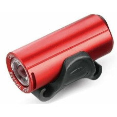Фара передняя 350LM, LED: 1xCREE XPG350, 700mAh Li-ion аккумулятор, 4 режима, красный алюм корпус. Ǿ27х61,5мм, 53г