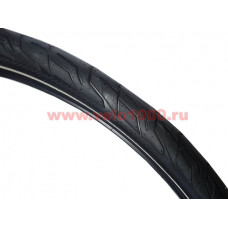 Покрышка Ride City 28"x 1.75 (47-622) развитый слик, черная, Reflex, без уп