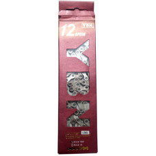 Цепь 1/2"x11/128", 128 зв, 12 скор, серебристая, с замком, инд уп.