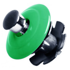 Якорь 1-1/8", зелёная окрашенная крышка из AL6061.