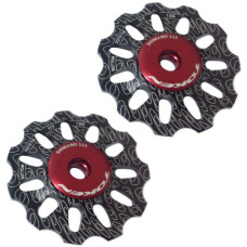 Ролики для суппорта 13T, на 11 скор, черные, Shimano, Sram,  фрезеров AL7075, промп.
