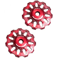 Ролики для суппорта 13T, на 11 скор, красные, Shimano, Sram,  фрезеров AL7075, промп.