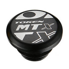 Грипстопы-пробки "MTX" алюминиевые чёрные. 10г пара