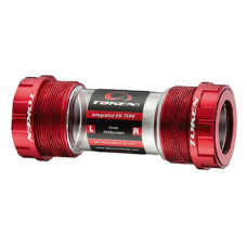 Каретка с компактными внешними подшипниками для Dura Ace 9000, ось 24мм, 68/73мм. Красная