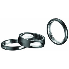 Кольца  3D на штырь вилки 1-1/8". В наборе  5mmx2шт + 10mmx1шт. Чёрные