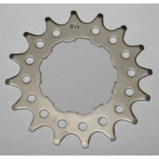 Звезда 16Тx3/32" CR-MO шлицевая, CR-MO для втулки Single Speed или кассетной втулки ВМХ, серая .