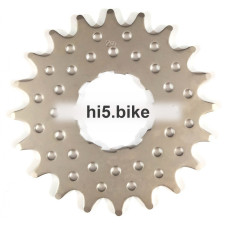 Звезда 20Тx3/32" CR-MO шлицевая, CR-MO для втулки Single Speed или кассетной втулки ВМХ, серая .