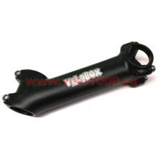 Вынос 1-1/8", Ø31.8x35°x165мм, кованый AL6061/T6, чёрный, VELOBOX лого.
