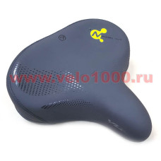 Седло серии MEMORY FOAM (с памятью), 271x271мм, суперкомфортное. Эластомеры. Чёрно-жёлтая графика